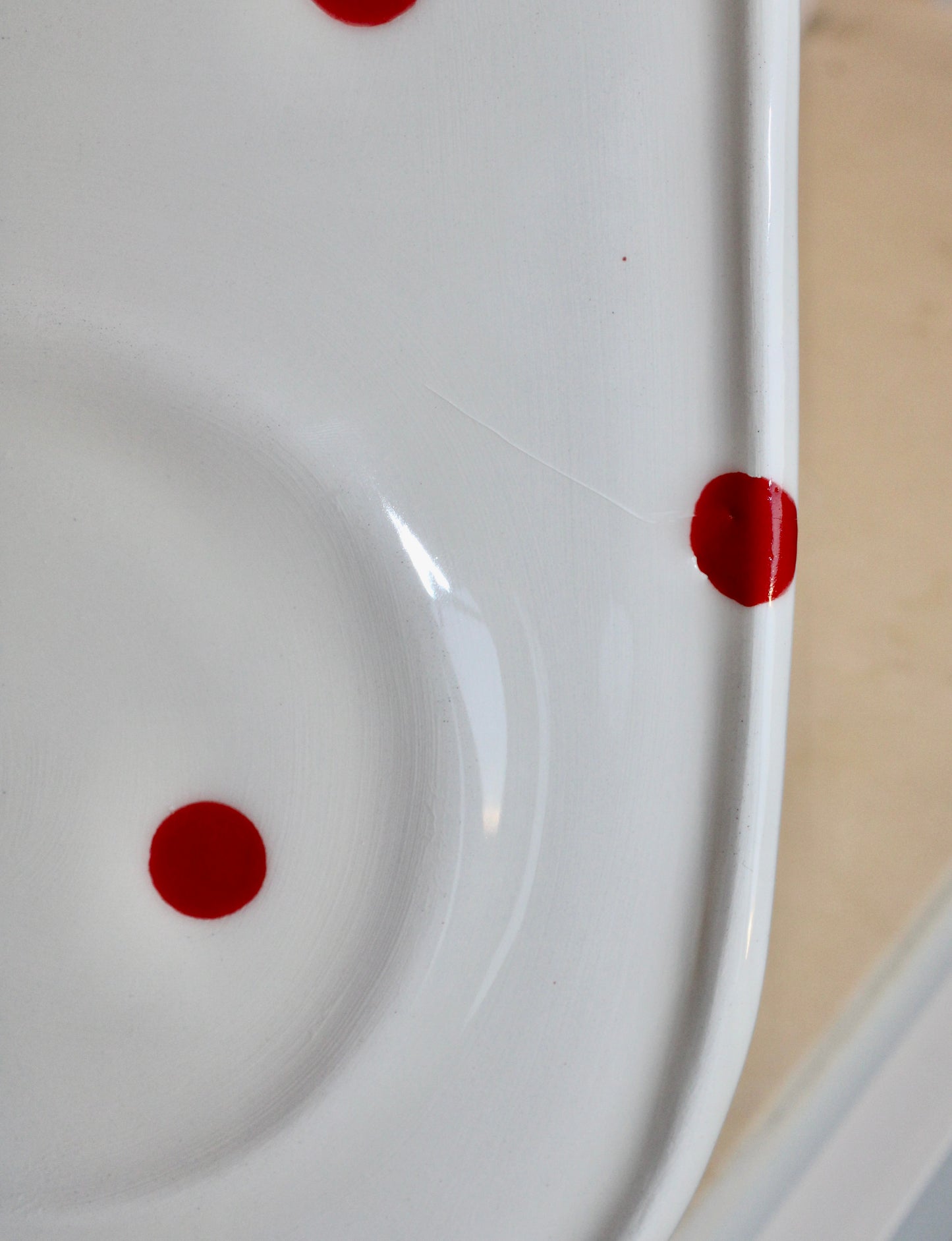 Plateau à pois