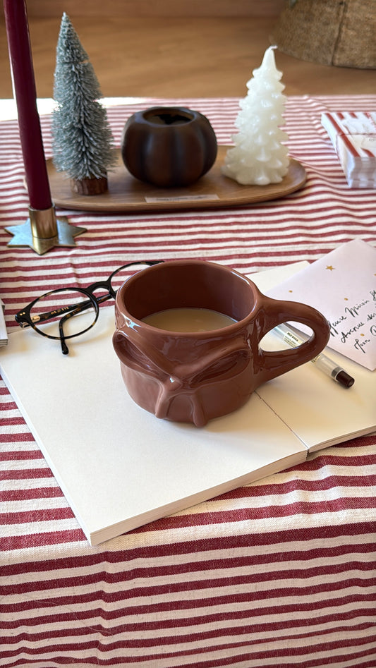 Mug Noeud - chocolat