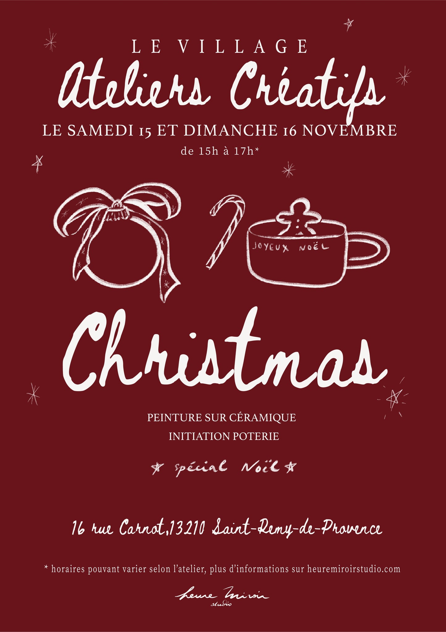 Peinture sur Céramique - Christmas Edition