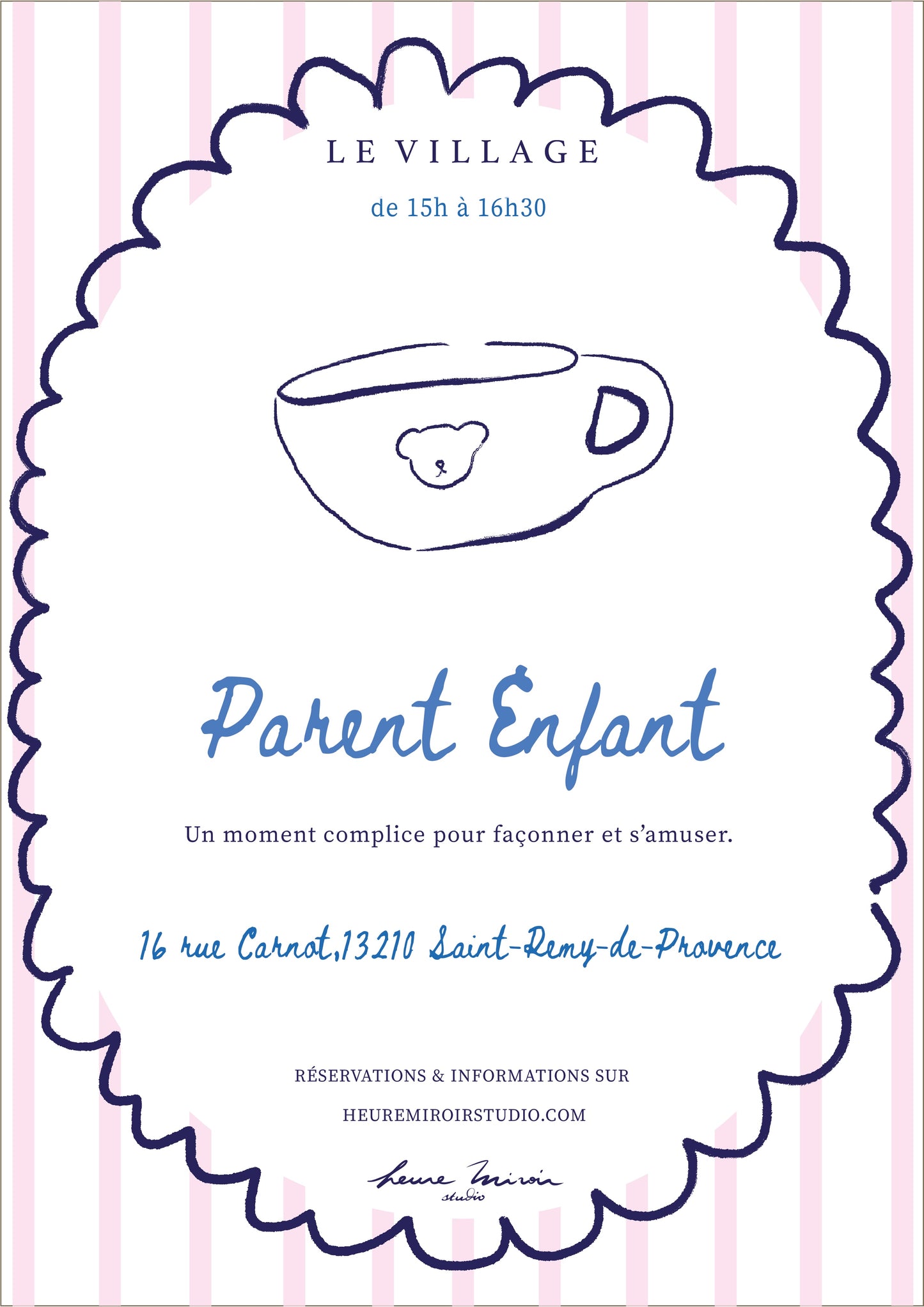 Initiation poterie Parent - Enfant