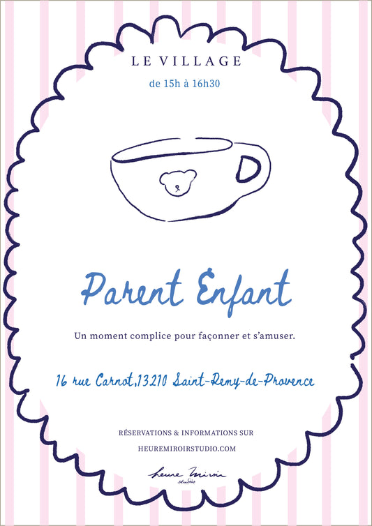 Initiation poterie Parent - Enfant