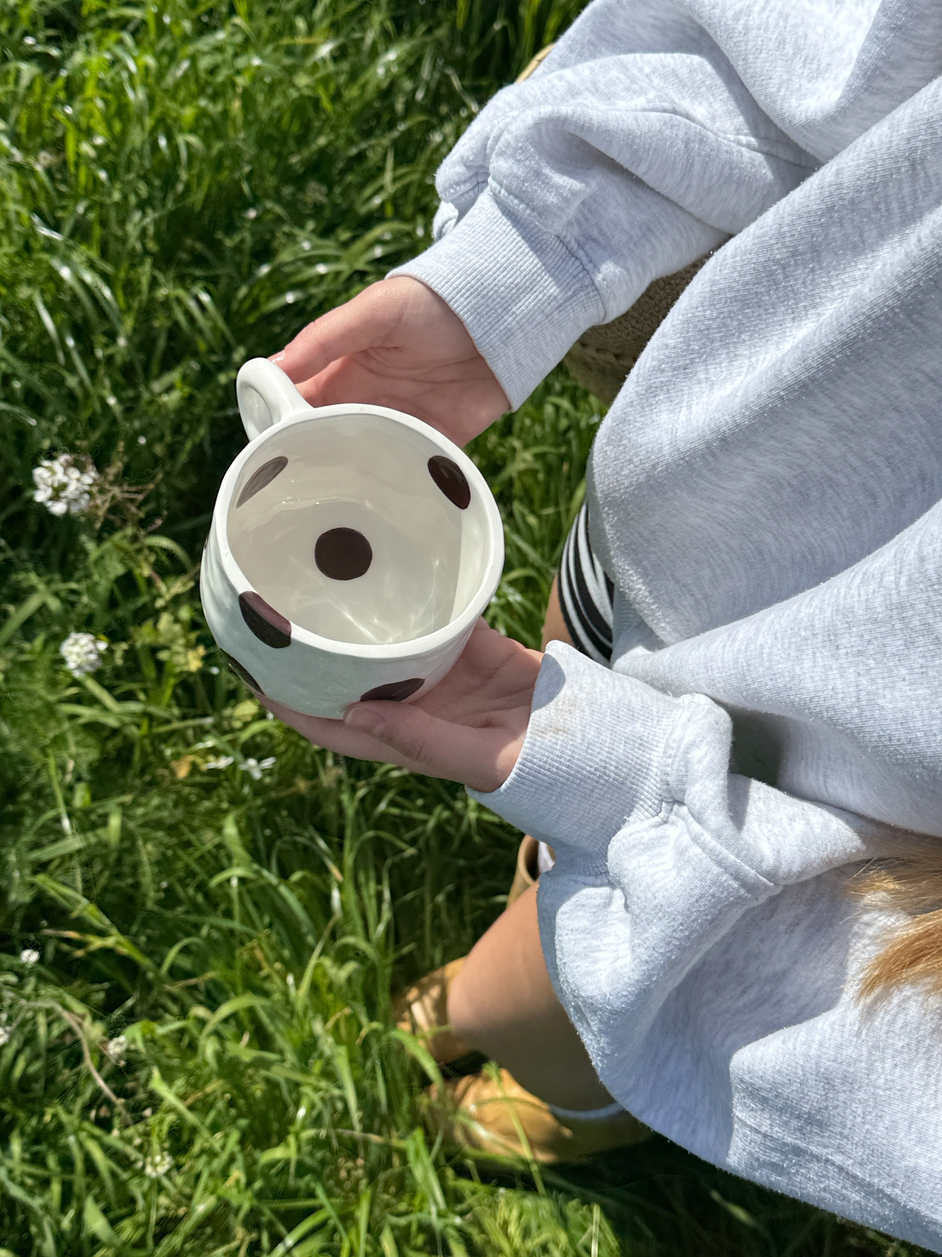 Mug à pois