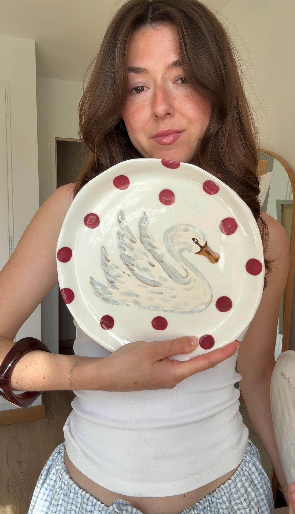 Swan plate