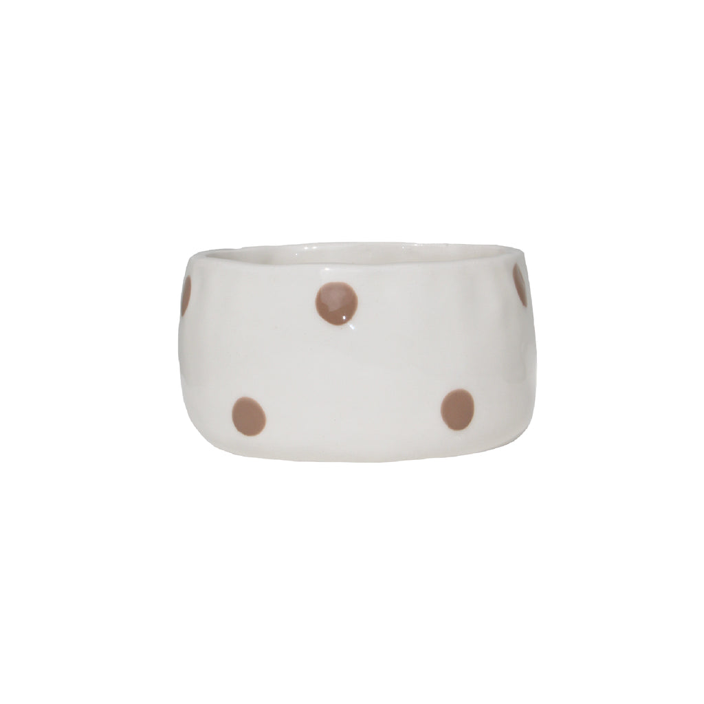 Polka dot bowl