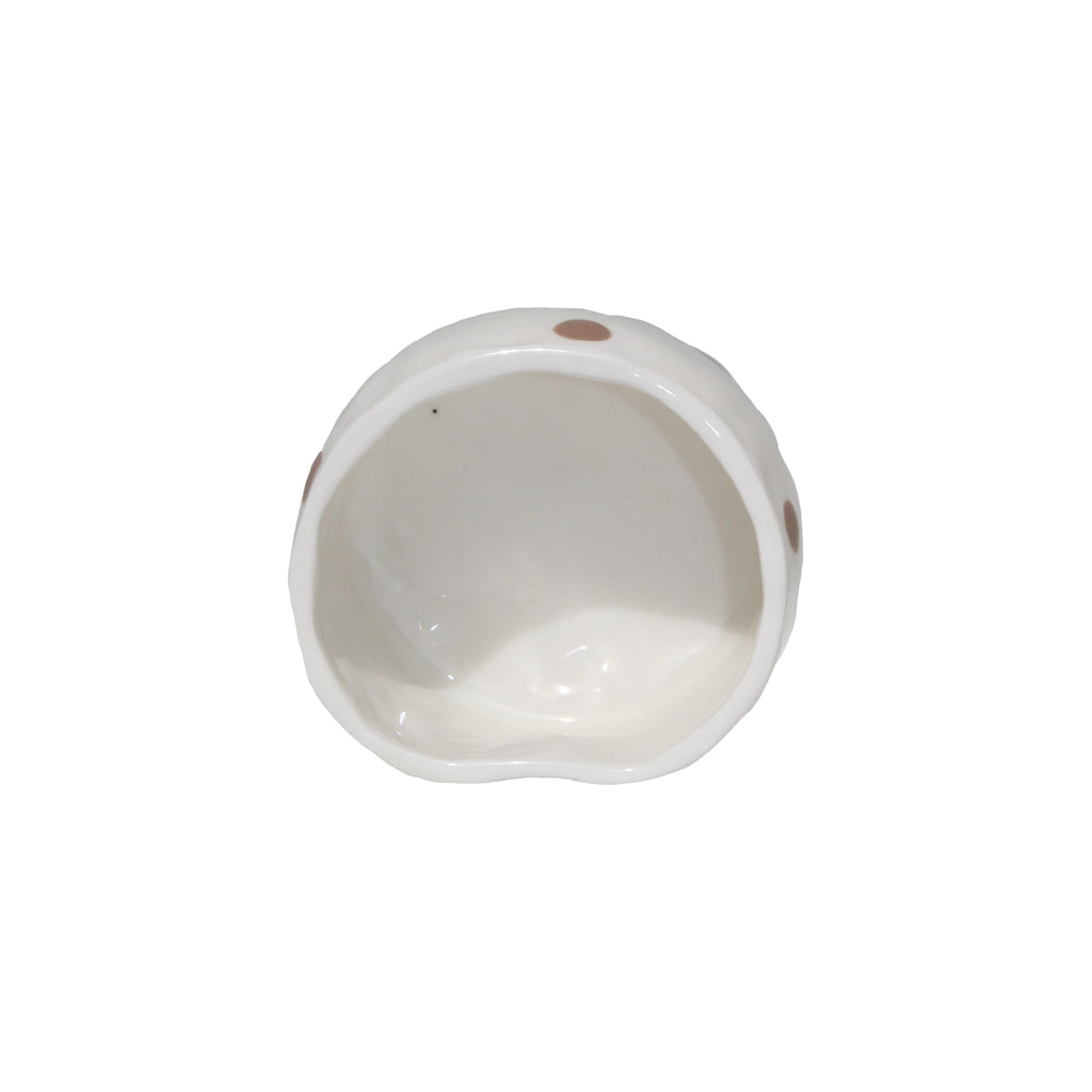 Polka dot bowl