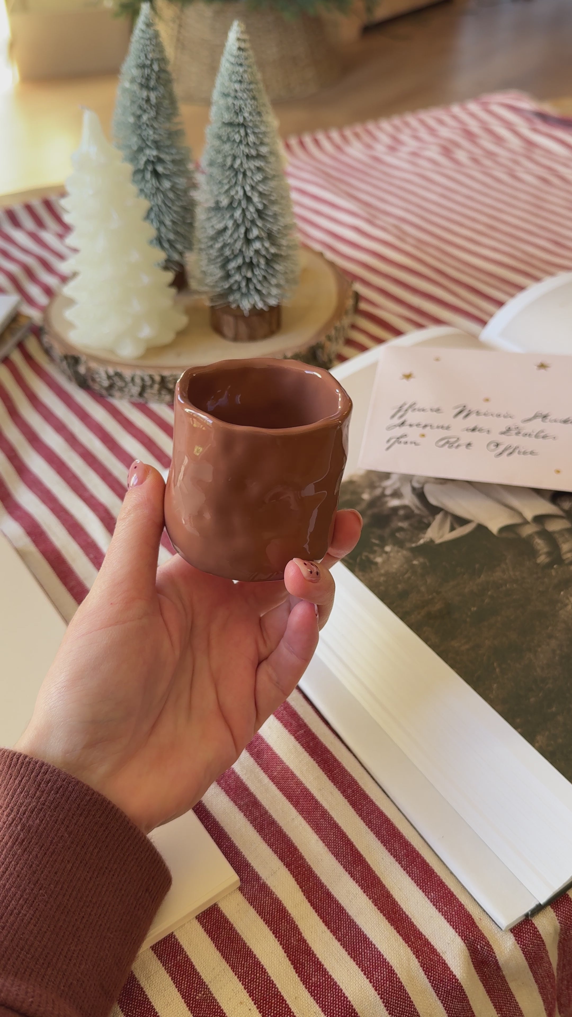 Cup espresso - chocolate
